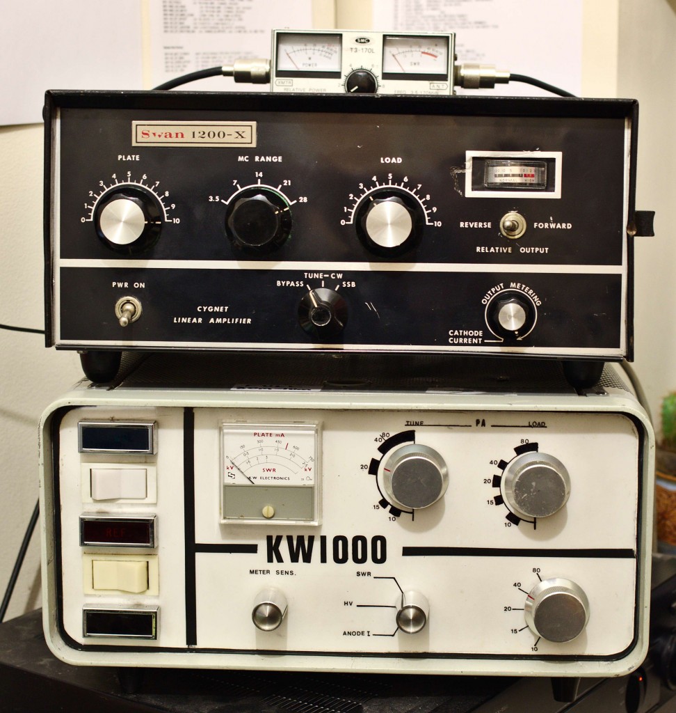 Swan 1200X and KW1000 | M0SPN / OH3SPN